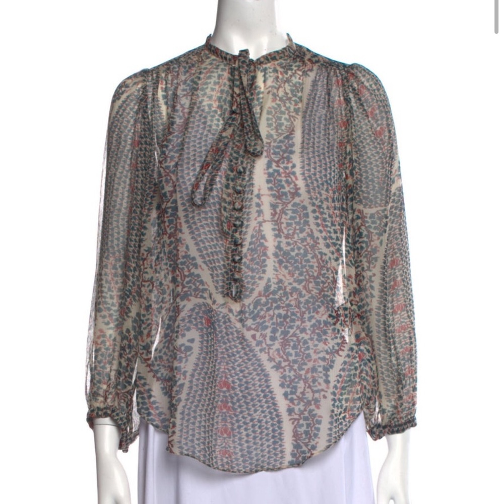Etoile Isabel Marant
Silk Paisley Print Blouse
Size: M I US6, FR38